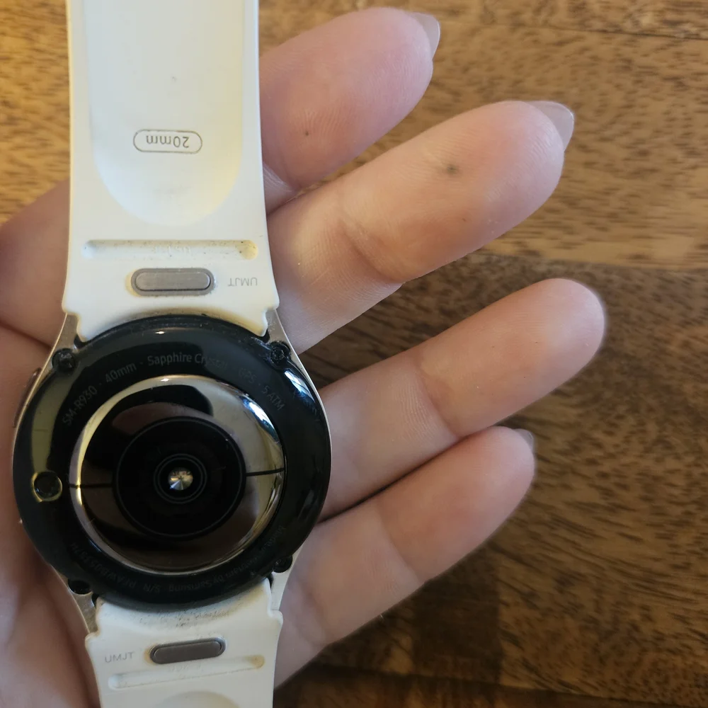 Samsung Smartwatch with White Band